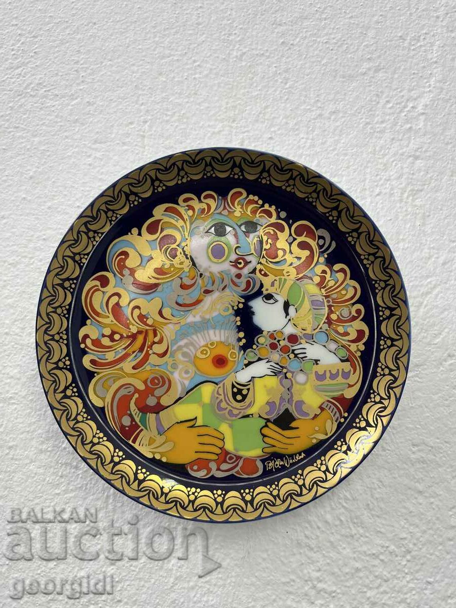 Roshenthal collectible porcelain plate. #5183