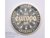 Сребро 10 евро Белгия 1996 г 20 гр. 999 пр.