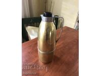THERMOCANA POT METAL THERMOS FOR BRANDY 1 LITER