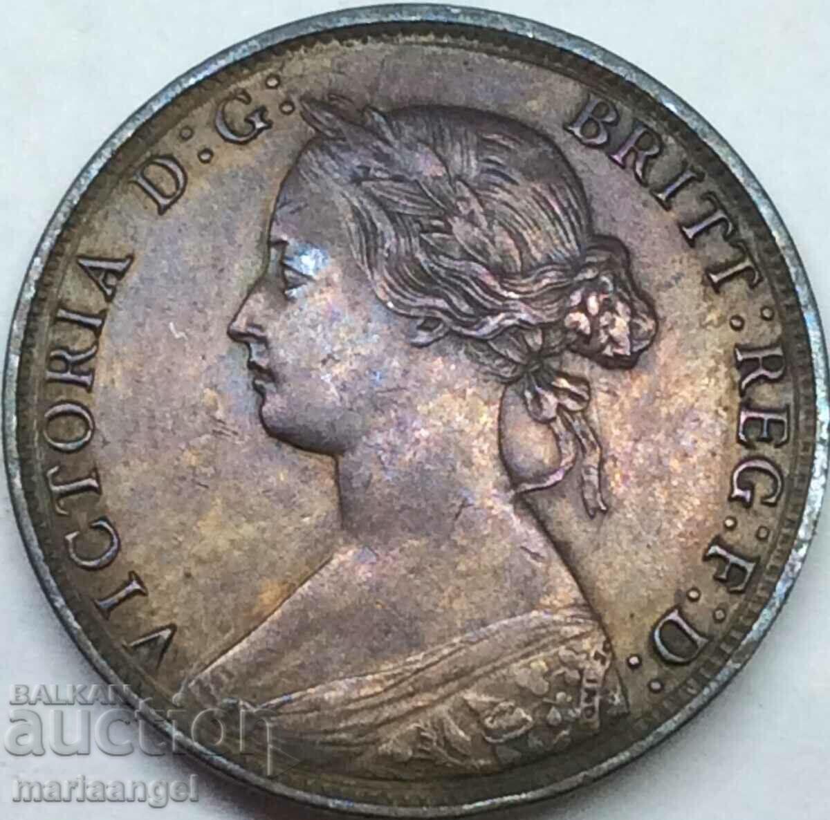 Канада 1 цент 1861 Виктория 26мм
