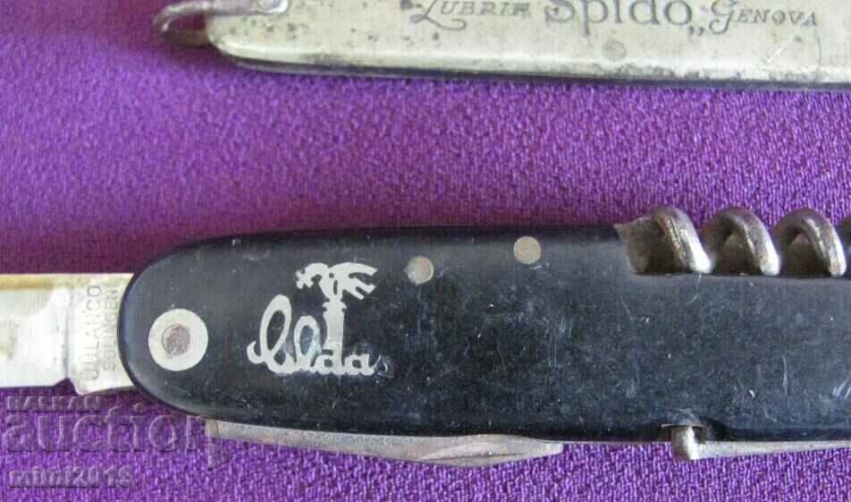 Second World War 2 pcs. Military Folding Knives Germany - 6 Second World War 2 pcs. Military Folding Knives Germany - 6