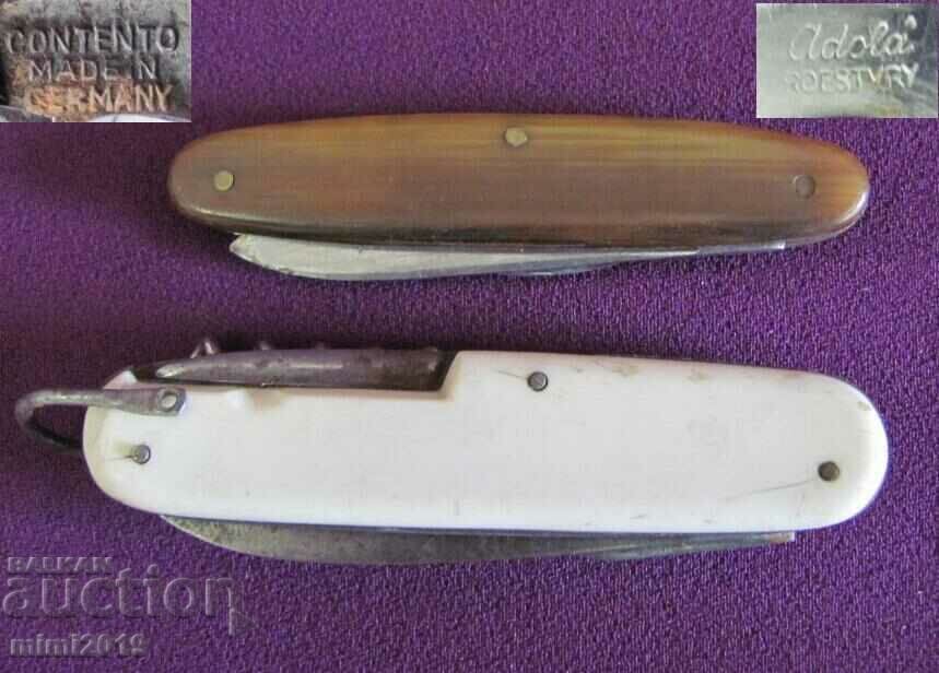 Second World War 2 pcs. Military Folding Knives Germany - 5 Second World War 2 pcs. Military Folding Knives Germany - 5