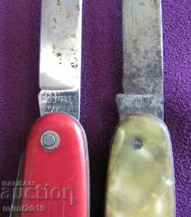 Auction Second World War 2 pcs. Military Folding Knives Germany Auction Second World War 2 pcs. Military Folding Knives Germany