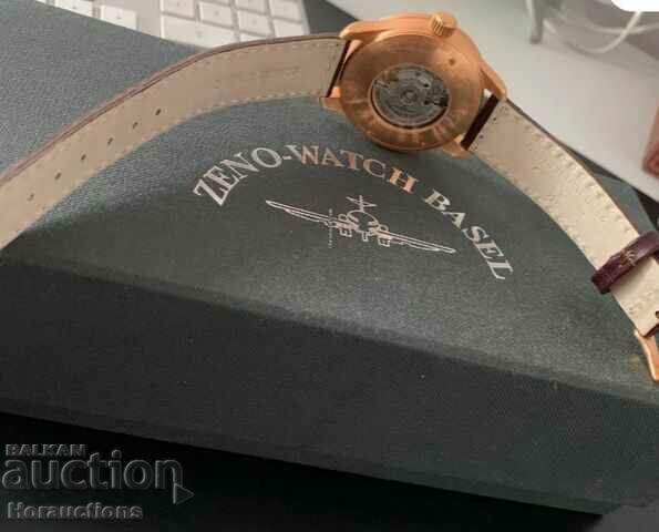 Δημοπρασία ZENO-WATCH BASEL Clou de Paris Automatic IP Rose Gold