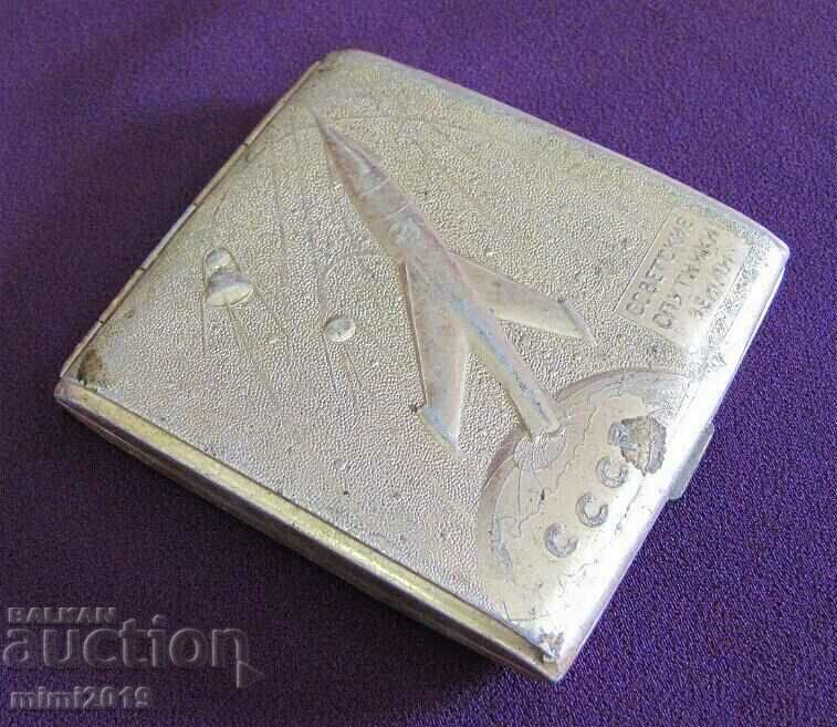 1957 Snuffbox for Cigarettes Russia - 6 1957 Snuffbox for Cigarettes Russia - 6