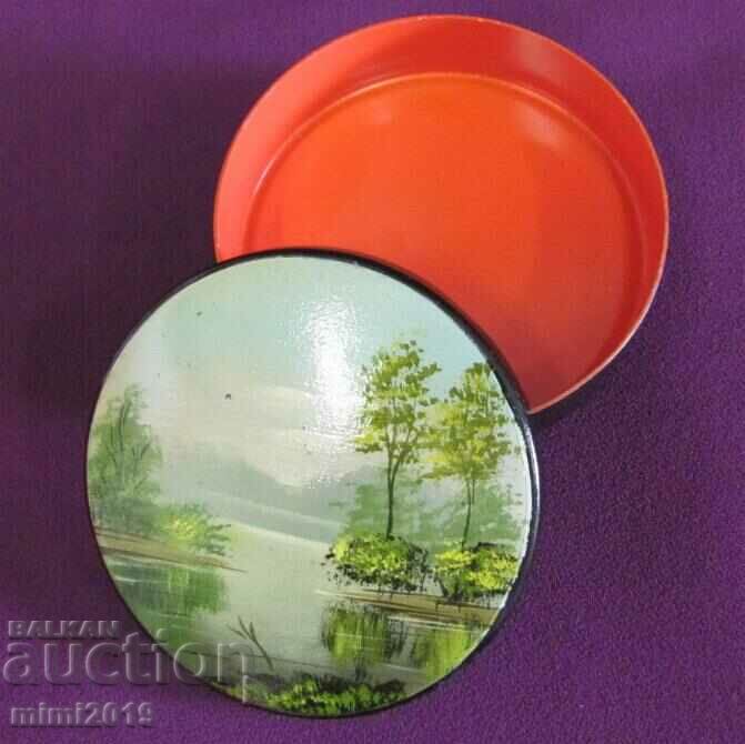 Auction Vintich Metal Jewelry Box Auction Vintich Metal Jewelry Box