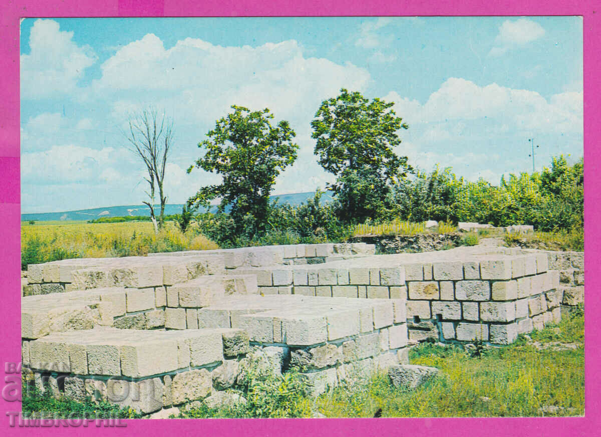 Auction 309604 / Pliska - The North gate made of crepe D-3790-А Fotoizdat Auction 309604 / Pliska - The North gate made of crepe D-3790-А Fotoizdat
