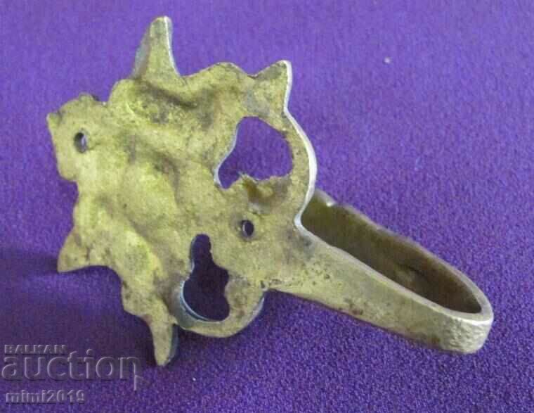 19th century Bronze Hanger with Figures of Angels - 6 19th century Bronze Hanger with Figures of Angels - 6