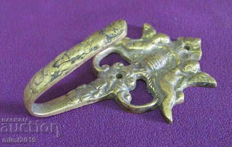 19th century Bronze Hanger with Figures of Angels - 7 19th century Bronze Hanger with Figures of Angels - 7