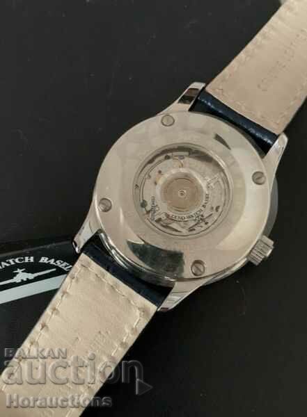 Delivery of ZENO-WATCH BASEL X-Large P592-Dia-G4 Day Date Retrograde Delivery of ZENO-WATCH BASEL X-Large P592-Dia-G4 Day Date Retrograde