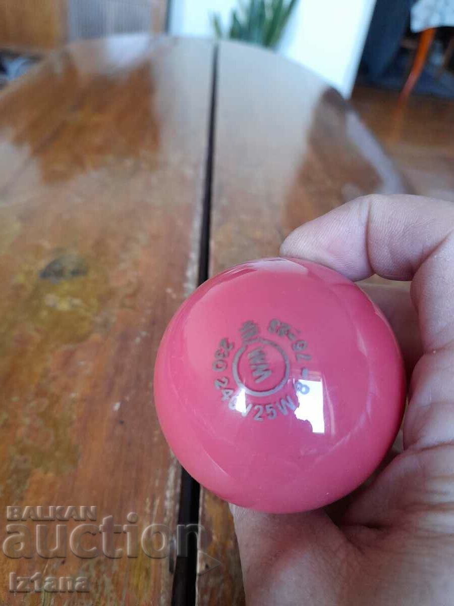 Auction Old electric color bulb Auction Old electric color bulb