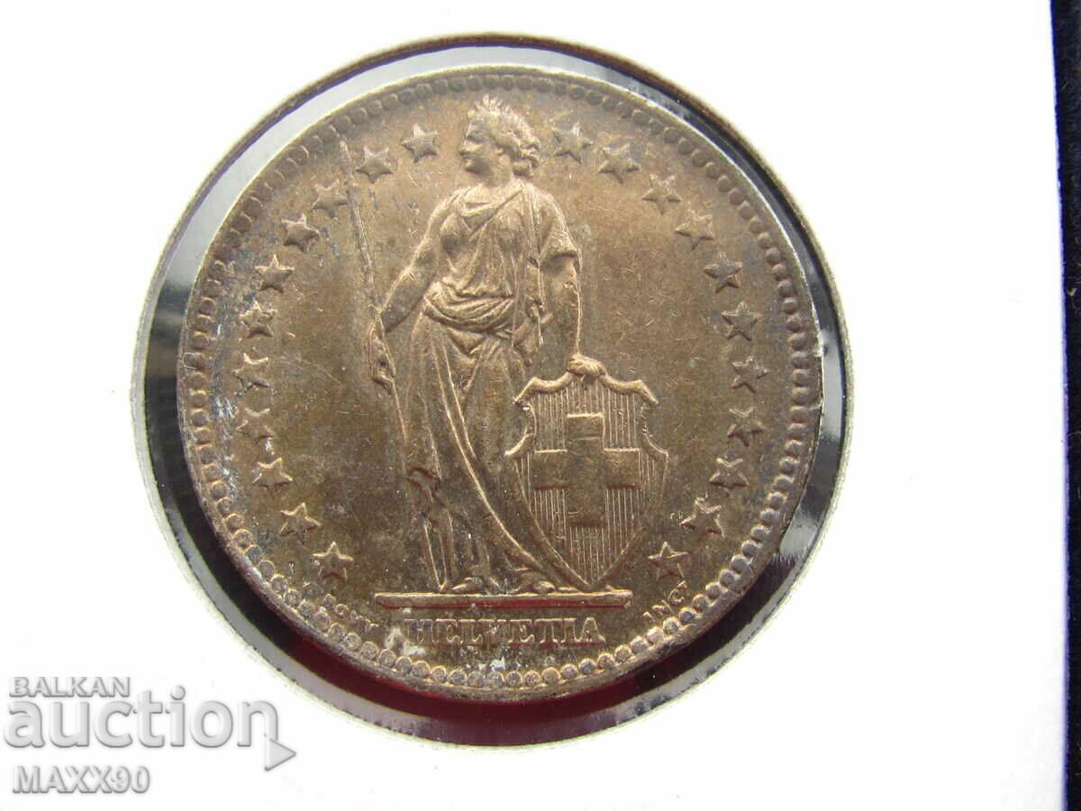 Doi franci argint 1965 cu preț 60.00 BGN | € 30.68 Doi franci argint 1965 cu preț 60.00 BGN | € 30.68