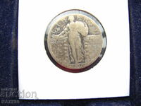 25 цента от  1930 година сребро