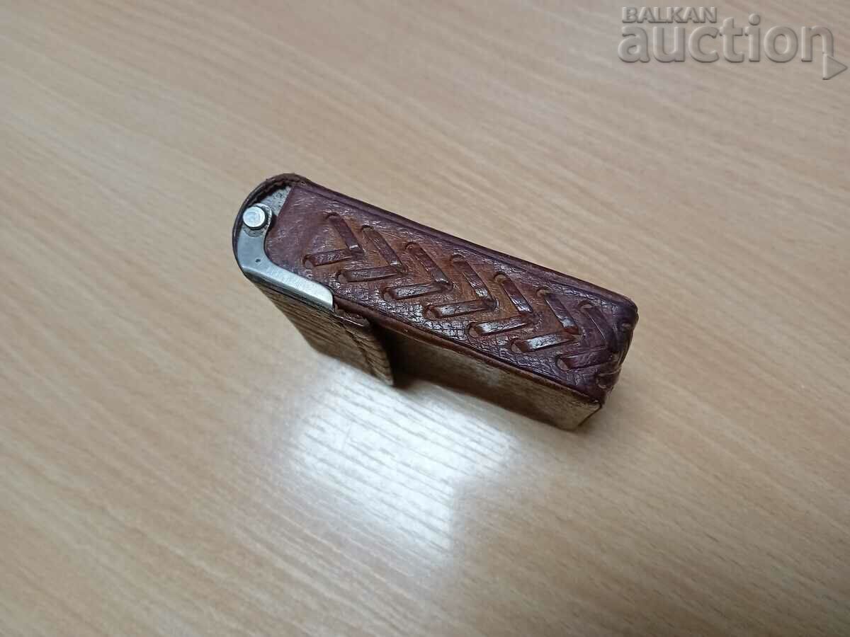 Leather snuff box for cigarettes BT pack Stuartdessa social 70s - 6 Leather snuff box for cigarettes BT pack Stuartdessa social 70s - 6