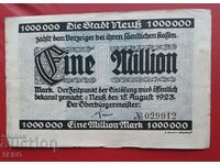 Bancnota-Germania-S.Rhine-Westfalia-Neuss-1.000.000 de mărci 1923