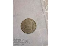 Монета : 2 лева 1969г. 25години социалистическа революция
