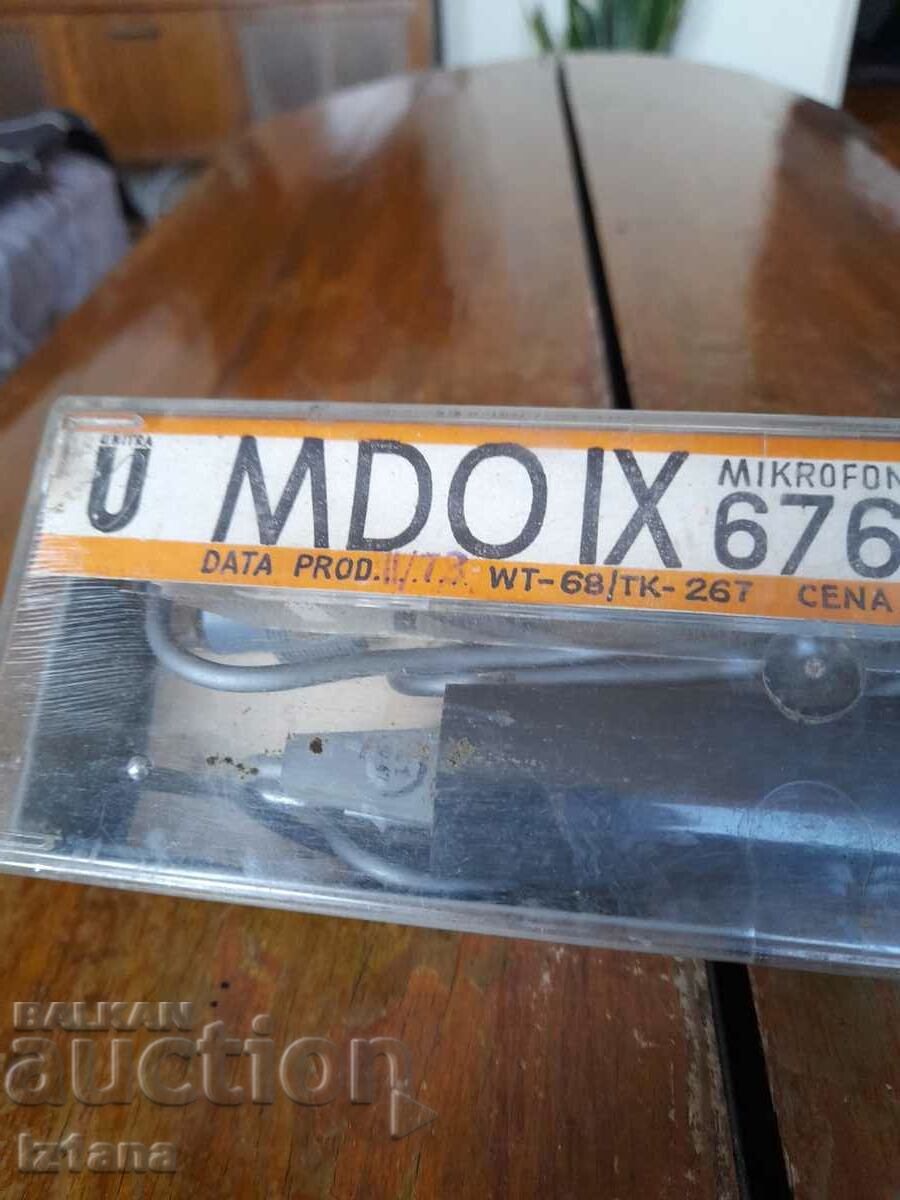 An old Tonsil 676 microphone with price 42.00 BGN | € 21.47 An old Tonsil 676 microphone with price 42.00 BGN | € 21.47