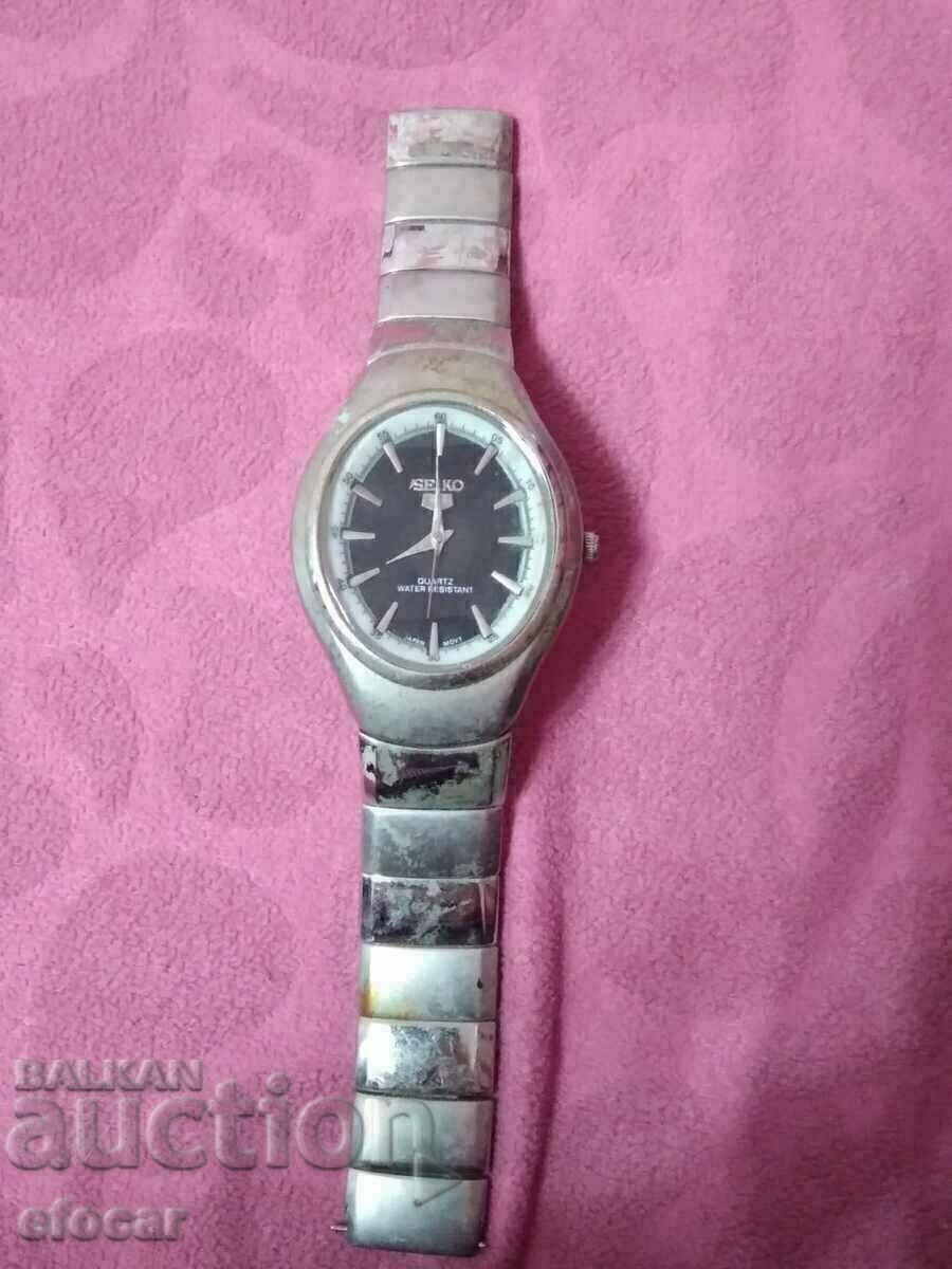 Ρολόι Selko 5 με τιμή 2.00 BGN | € 1.02 Ρολόι Selko 5 με τιμή 2.00 BGN | € 1.02