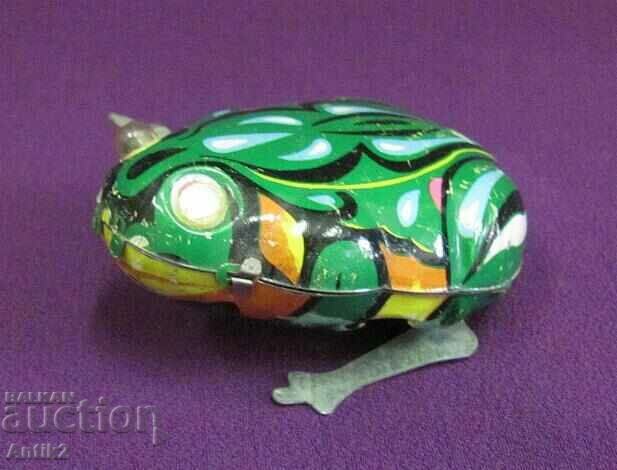 Old Mechanized Children's Toy - Frog - 5