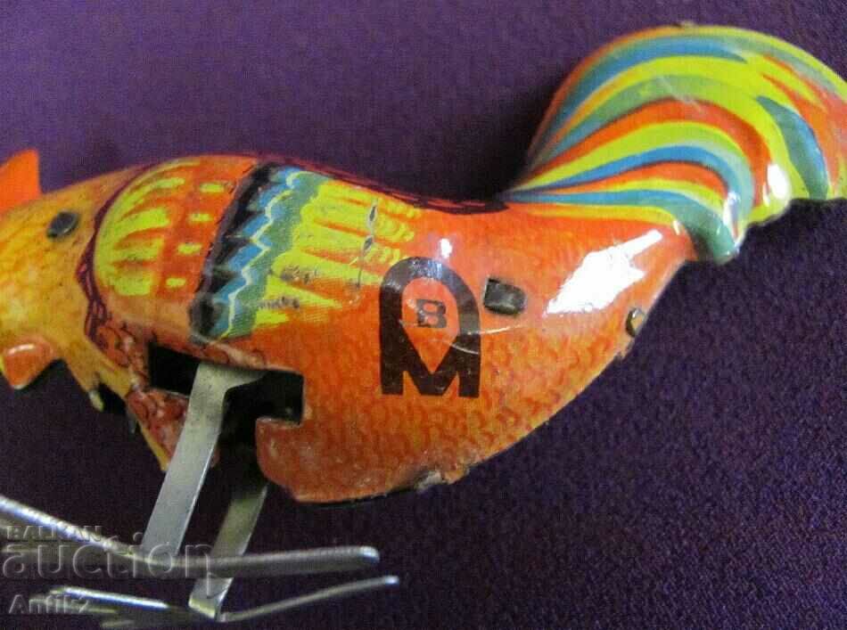 Παράδοση Παλιό Μηχανοποιημένο Μεταλλικό Παιδικό Παιχνίδι Παράδοση Παλιό Μηχανοποιημένο Μεταλλικό Παιδικό Παιχνίδι