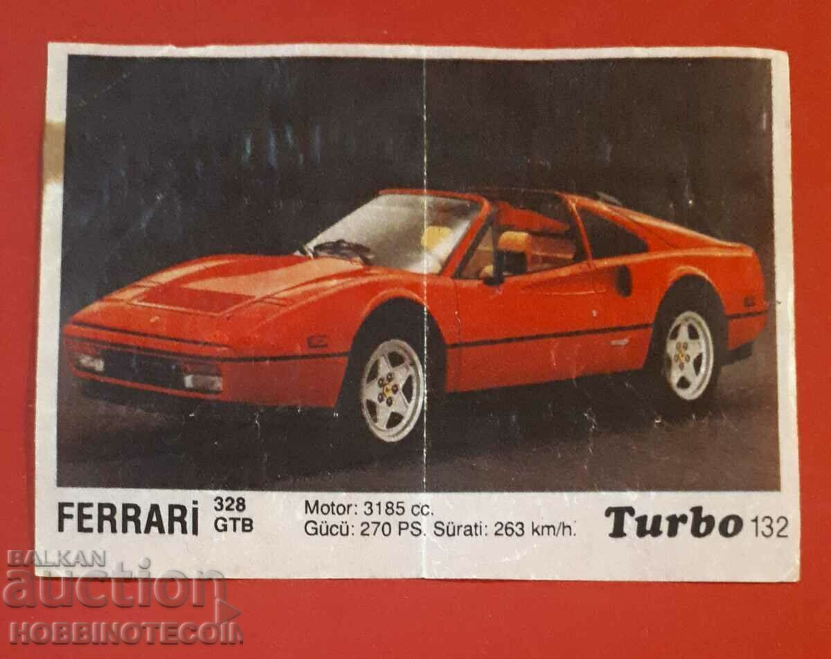 POZA TURBO TURBO N 132 FERRARI 328 GTB