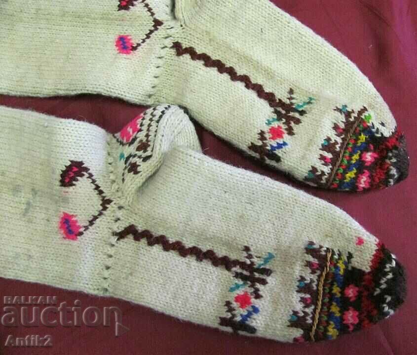 19th Century Hand Knitted Costume Stockings with price 80.00 BGN | € 40.90 19th Century Hand Knitted Costume Stockings with price 80.00 BGN | € 40.90