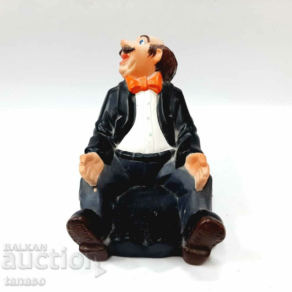 Ceramic figure of a man, uncle, jolly (2.2)