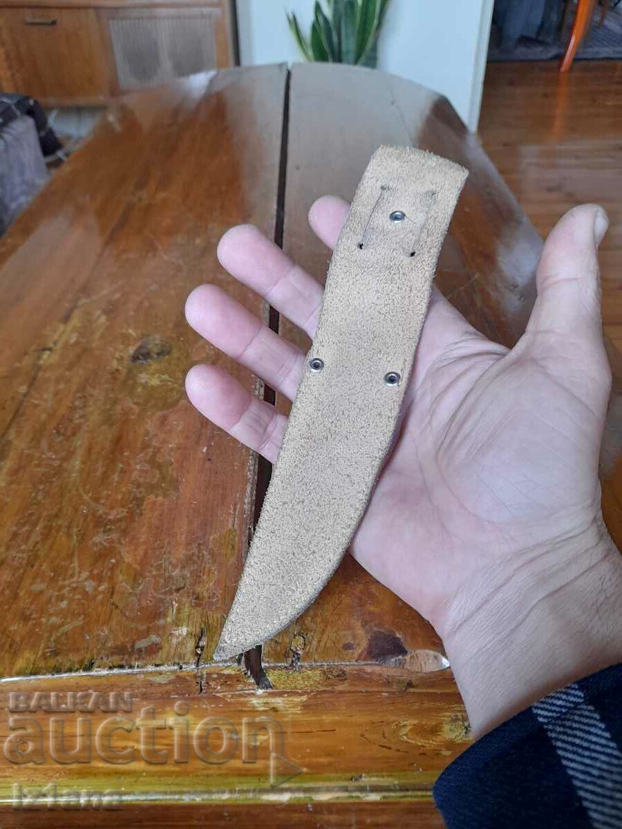 Παλιά δερμάτινη θήκη μαχαιριού - 5 Παλιά δερμάτινη θήκη μαχαιριού - 5