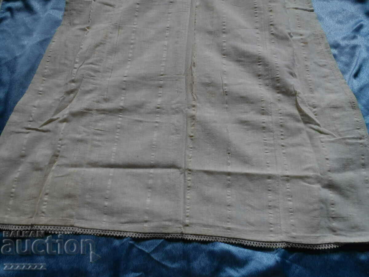 Auction Fine chenar shirt with Kene lace Auction Fine chenar shirt with Kene lace