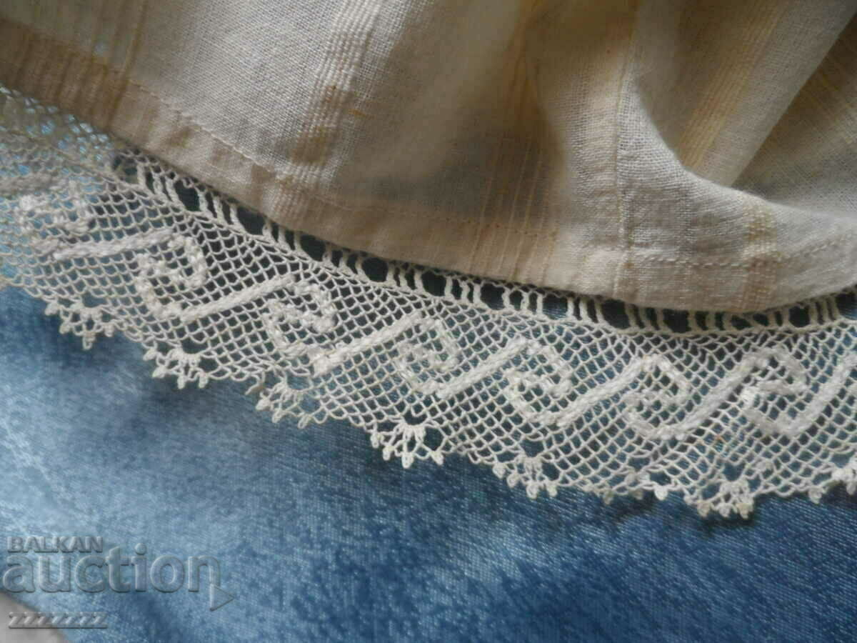 Delivery of Fine chenar shirt with Kene lace Delivery of Fine chenar shirt with Kene lace