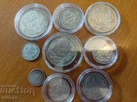 Silver coins. 1937, 1930, 1894, 1913, 1912