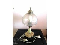 Lovely Old Onyx and Alabaster Night Lamp