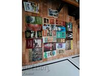 A large lot of brochures cards museums