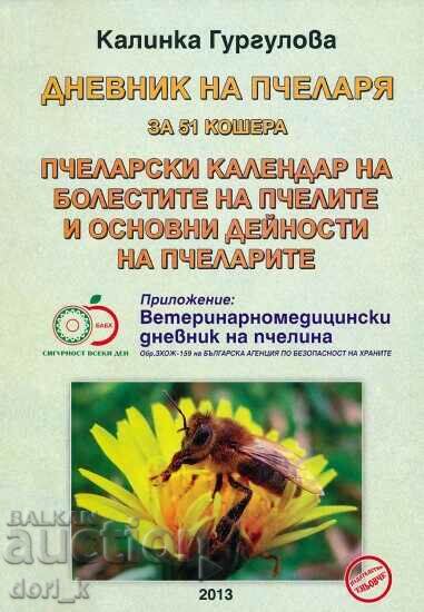 Ημερολόγιο μελισσοκόμου για 51 κυψέλες
