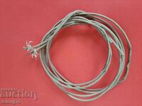 Old Vintage 1950s/60s Textile Sheathed Wires/Cables