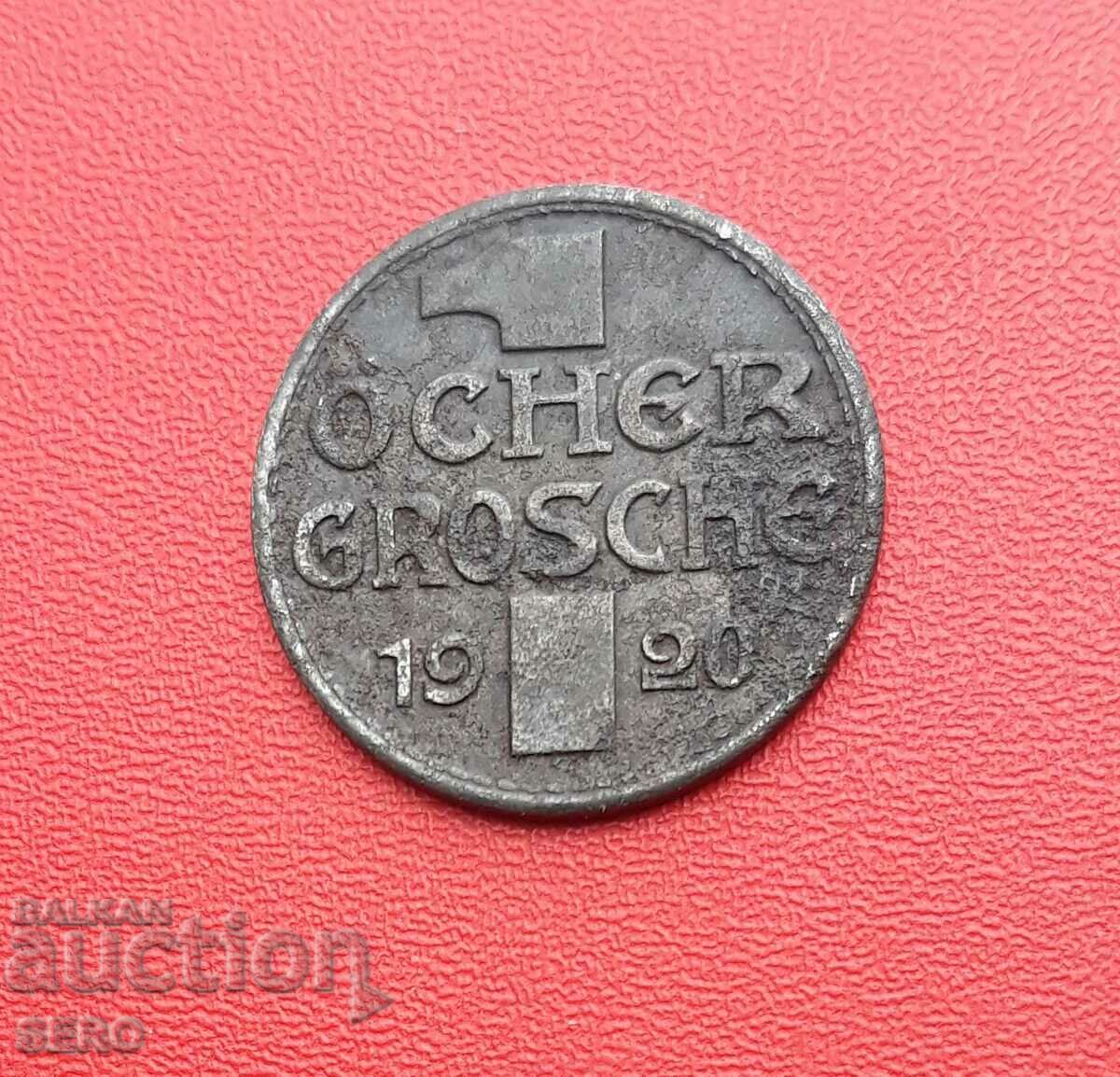 Germania-Renania de Nord-Westfalia-Aachen-1 penny 1920