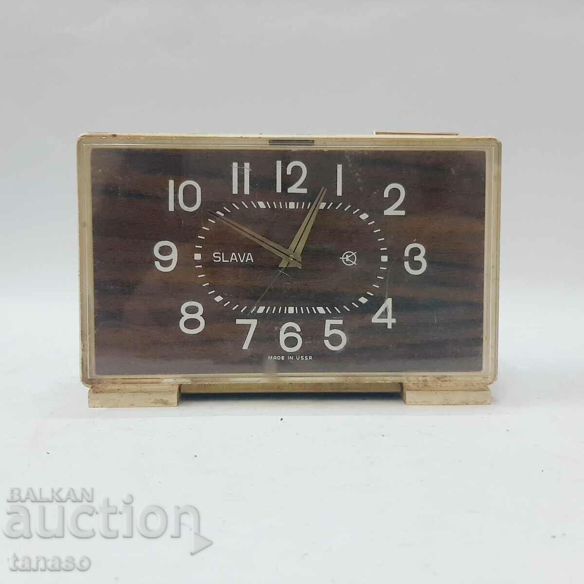 Soviet electromechanical alarm clock Slava(1.5)