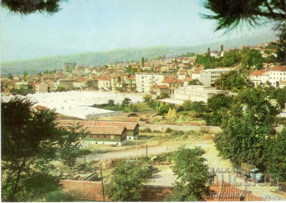 Carte poștală veche - Sandanski, View