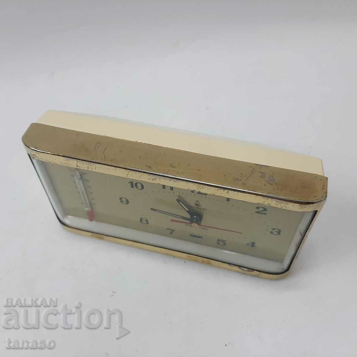 Old Chinese alarm clock with thermometer(1.5) - 5 Old Chinese alarm clock with thermometer(1.5) - 5