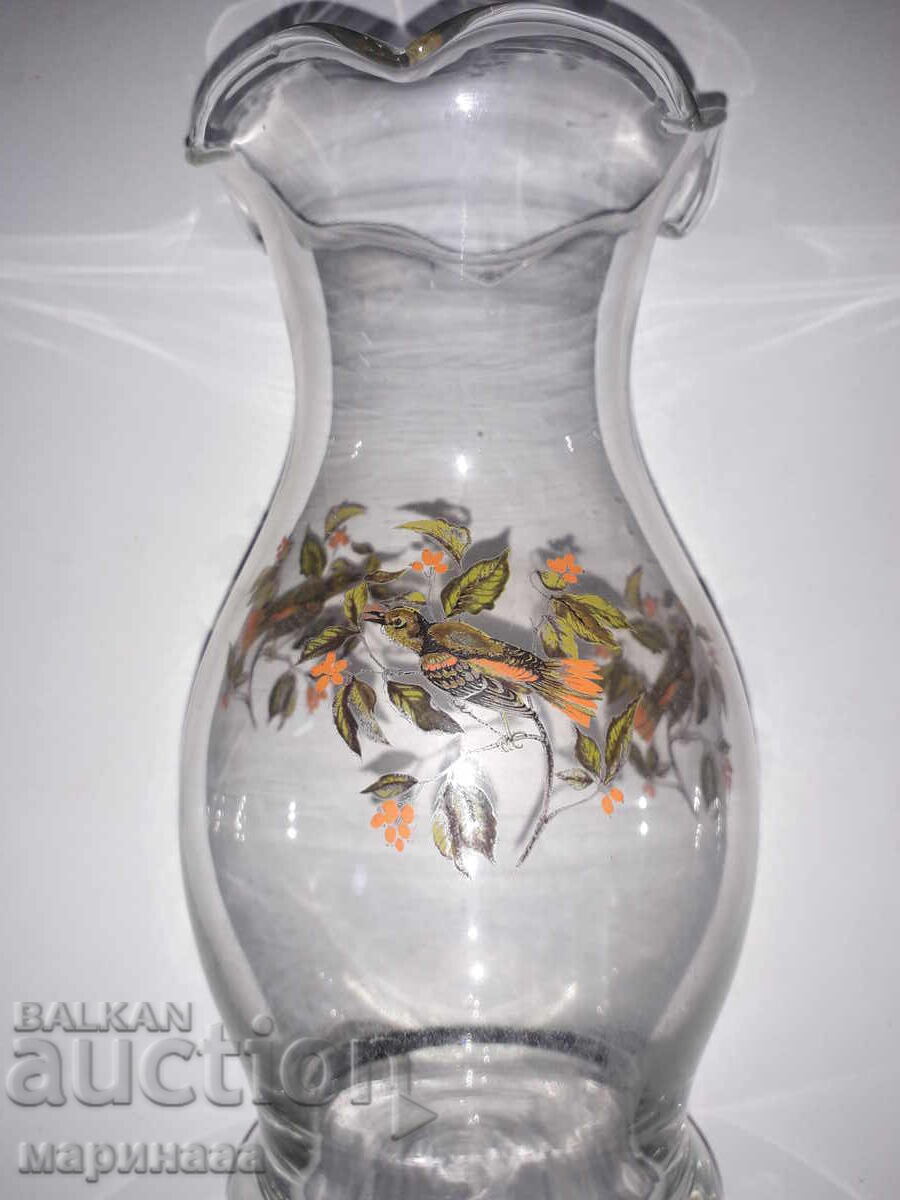 Auction  OLD GLASS VASE