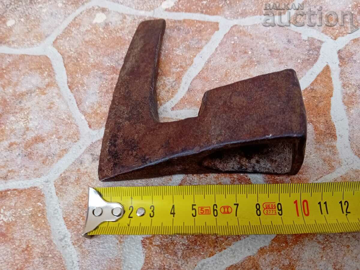 Old small axe, axe, saber blade wrought iron - 5 Old small axe, axe, saber blade wrought iron - 5