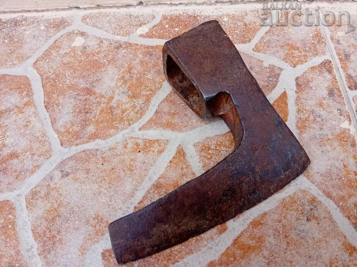 Old small axe, axe, saber blade wrought iron - 7 Old small axe, axe, saber blade wrought iron - 7