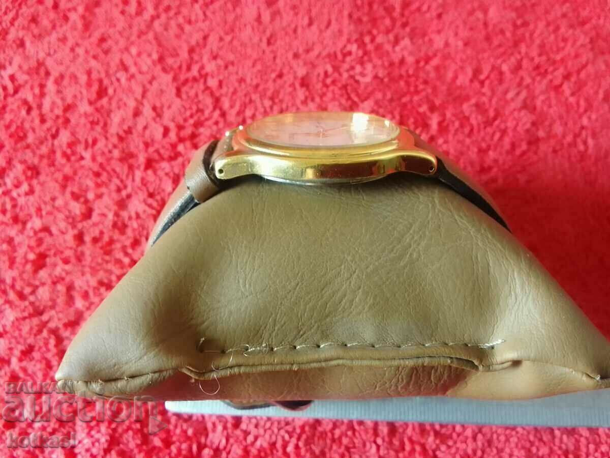 Old LORUS JAPAN quartz gold plated men's watch - 5