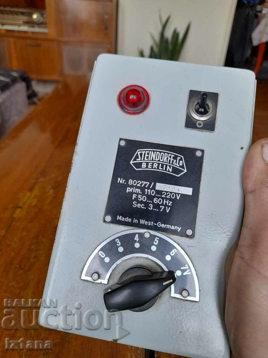 Old Steindorf power supply with price 55.00 BGN | € 28.12 Old Steindorf power supply with price 55.00 BGN | € 28.12