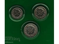 LOT - 5, 10 and 20 cents - 1913
