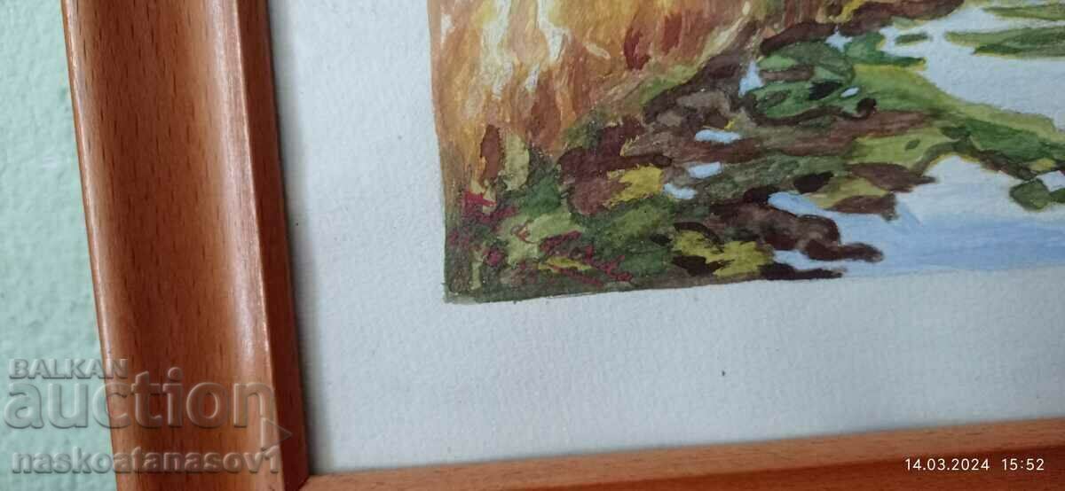 Painting, watercolor with price 135.00 BGN | € 69.02 Painting, watercolor with price 135.00 BGN | € 69.02