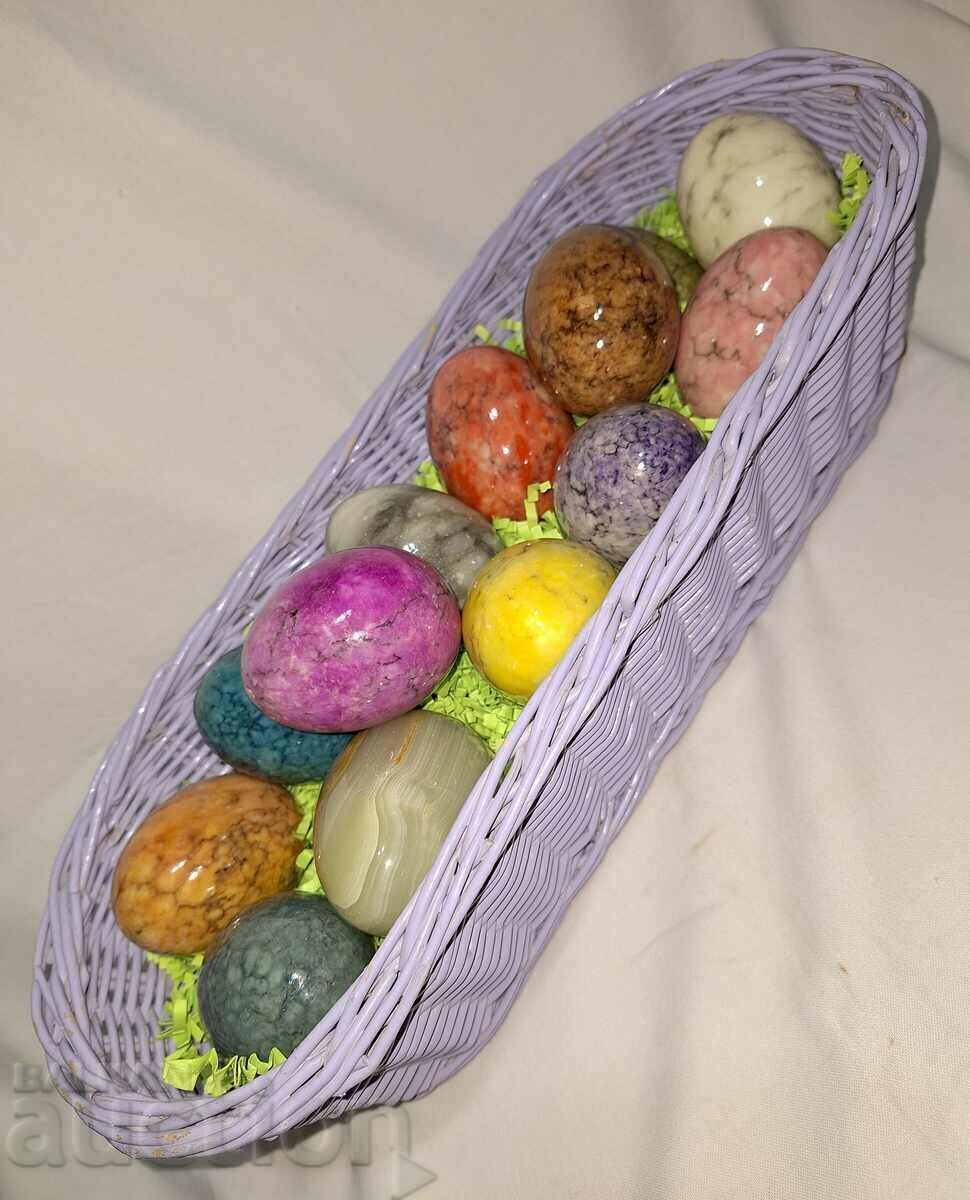 Onyx Egg Basket--13 pieces with price 170.00 BGN | € 86.92