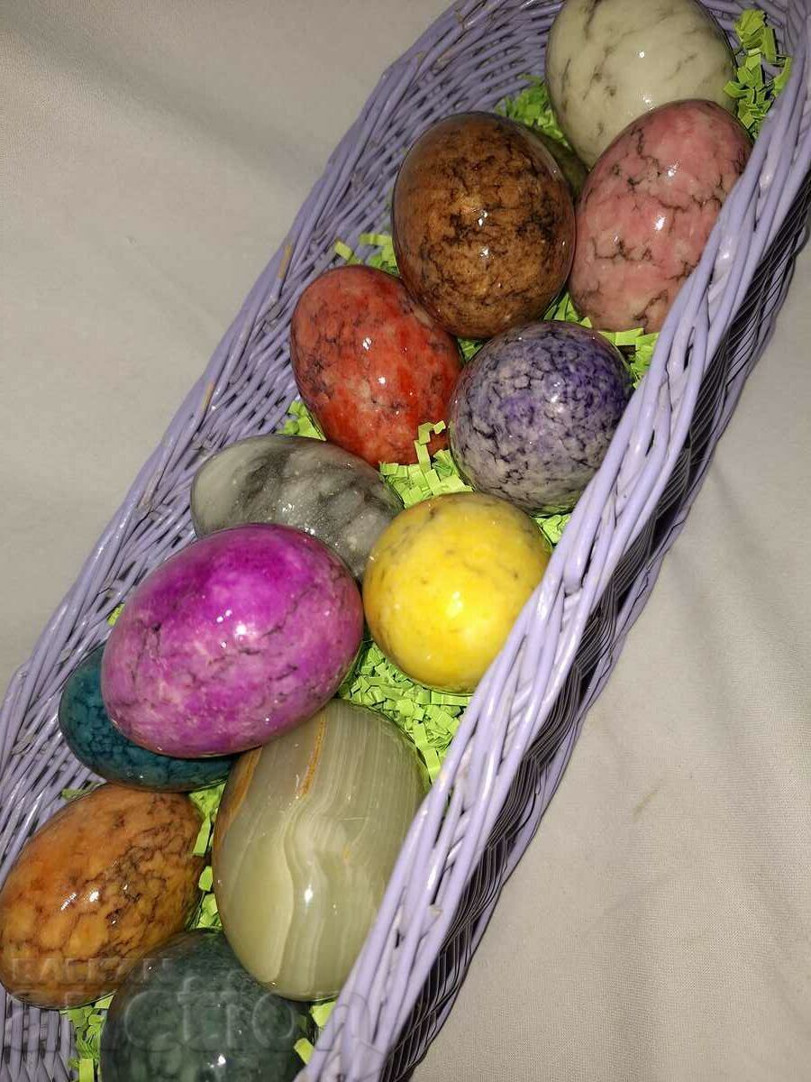 Delivery of Onyx Egg Basket--13 pieces