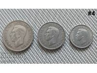 1.2 SHILLING and 1/2 crown SILVER COINS