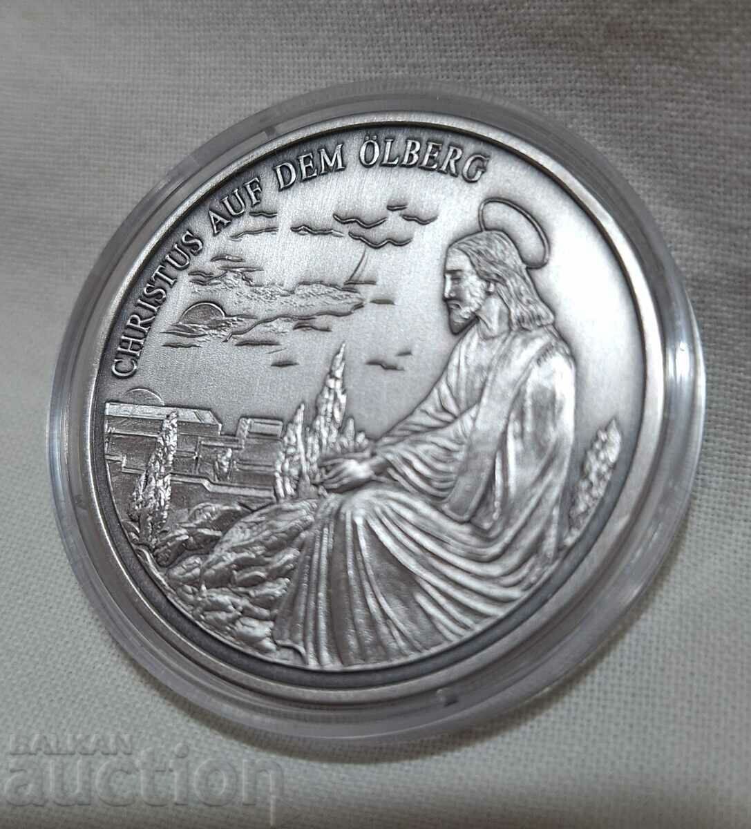 Silver plaque 999--History of Christianity, in capsule
